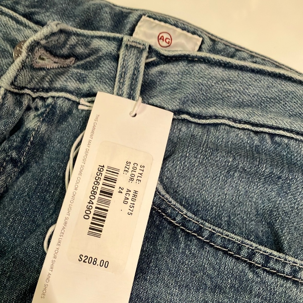 Ag Adriano Goldschmied Classic Denim High Rise Jeans